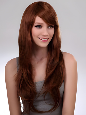 Pretty Straight Long Capless Synthetic Wig