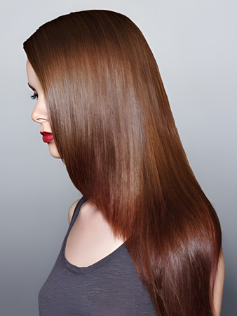 Marvelous Long Lace Front Straight Synthetic Wig