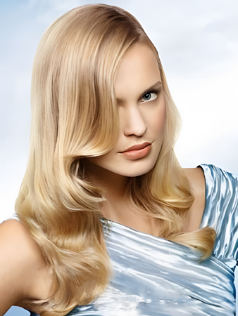 Classic Long Wavy Lace Front Synthetic Wig