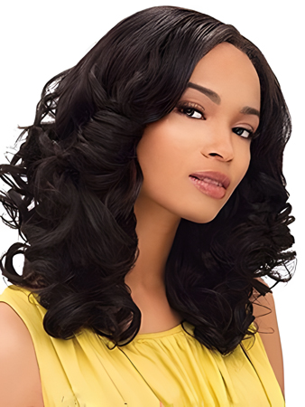 Polished Synthetic Wavy Long Capless Wig