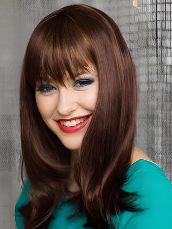 High Quality Synthetic Straight Capless Wig