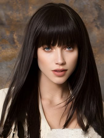 Elegant Long Capless Straight Synthetic Wig