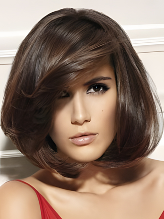 Polished Synthetic Straight Lace Front Wig