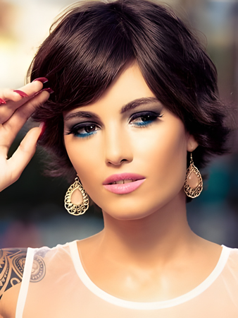 Comfortable Synthetic Straight Capless Wig