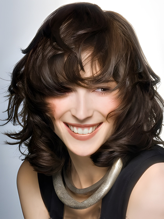 Popular Synthetic Wavy Lace Front Wig