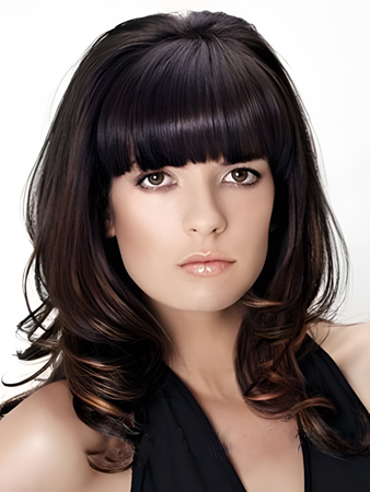 Admirable Synthetic Wavy Capless Wig