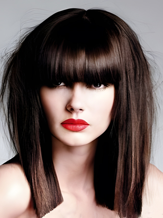 Pretty Synthetic Straight Capless Wig