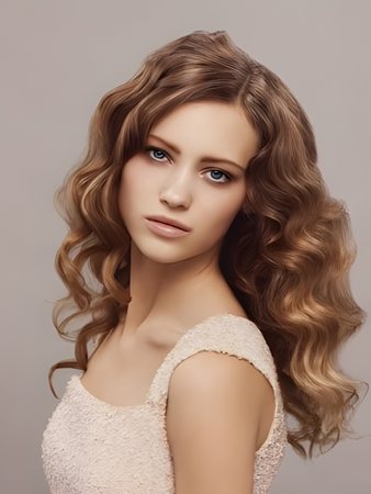 New Style Synthetic Lace Front Wavy Wig