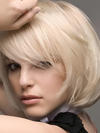 Fashionable Synthetic Straight Capless Wig