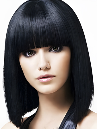 Chic Capless Synthetic Straight Wig