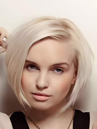 Pretty Synthetic Full Lace Straight Wig