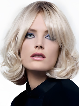 Classic Synthetic Wavy Lace Front Wig