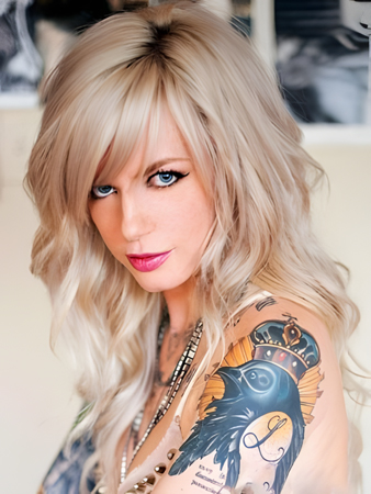 Elegant Synthetic Long Wavy Capless Wig
