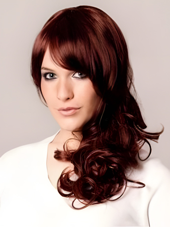Nice-looking Synthetic Wavy Capless Wig