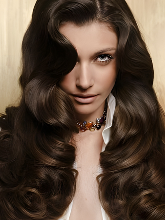 Classic Synthetic Lace Front Wavy Wig