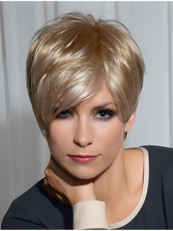 Stunning Synthetic Straight Capless Wig