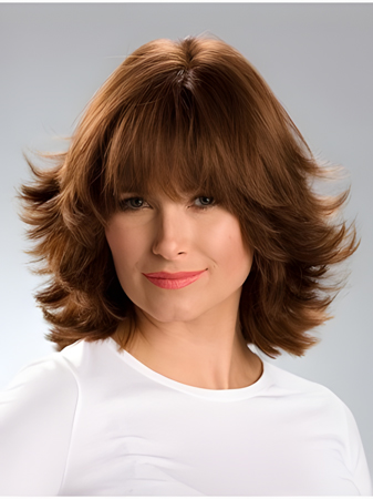 Marvelous Synthetic Wavy Capless Wig
