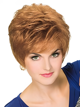 Graceful Synthetic Wavy Capless Wig