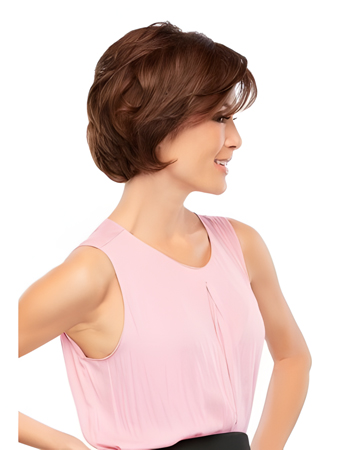 Polished Synthetic Wavy Capless Wig