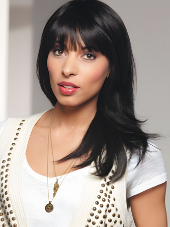 Classic Synthetic Straight Capless Wig