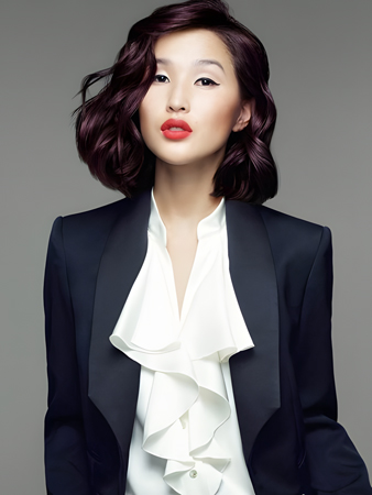 Popular Wavy Lace Front Synthetic Wig