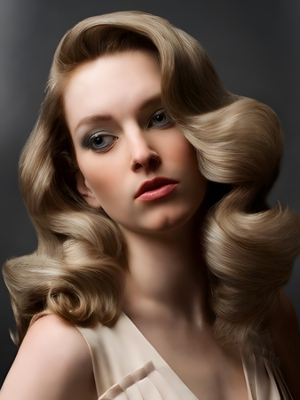 Glamorous Wavy Lace Front Synthetic Wig