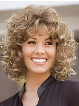 Affordable Wavy Lace Front Synthetic Wig