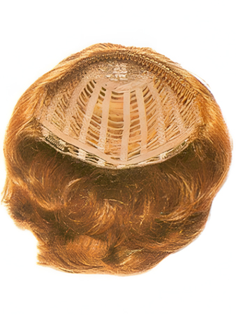 Curly Synthetic 3/4 Wig with Braided Headband