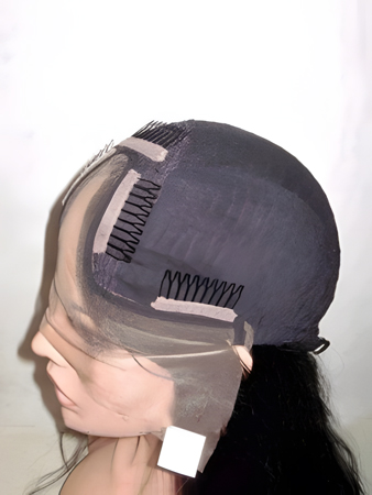 Fluffy Wavy Human Hair U Part Wig