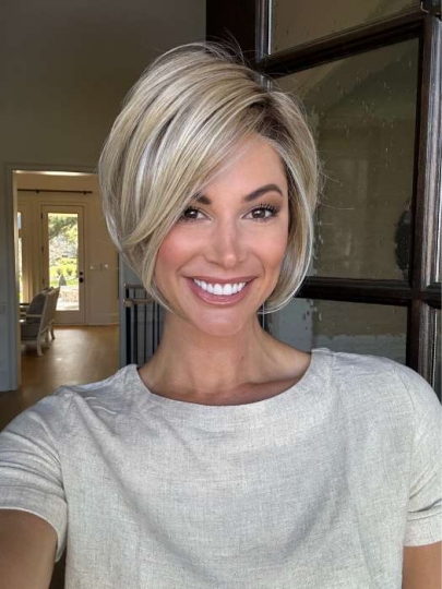 Short Classic  Synthetic Lace Front Wig