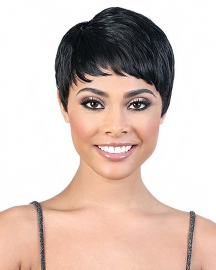 Short Straight Pixie Cut Wig for Black Women – Natural Looking Sleek Style