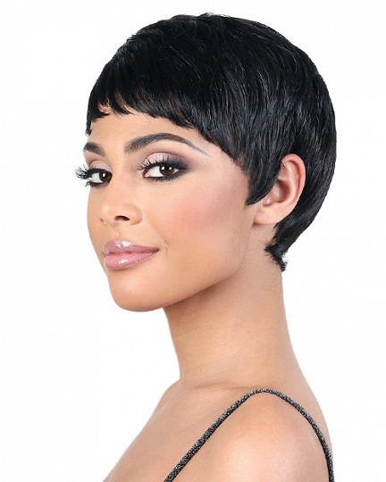 Short Straight Pixie Cut Wig for Black Women – Natural Looking Sleek Style