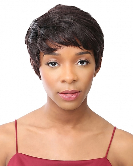 Fine Synthetic Short Straight Capless Wig