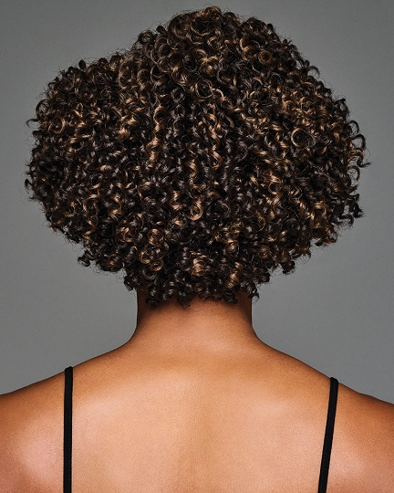 Natural Short Afro Curly Wig – Fluffy Kinky Curls in Jet Black for Bold Volume