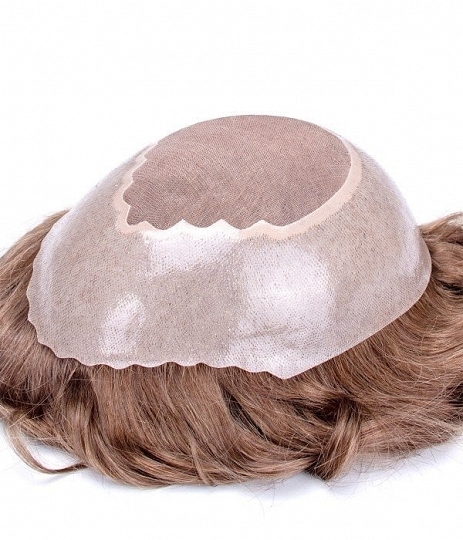 Hair Replacement System For Men | Skin PU around with Mono in the center | Durable