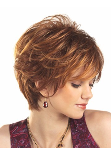 Short Wavy Chic Synthetic Wig