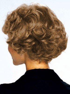 Short Human Hair Curly Lace Front Wig