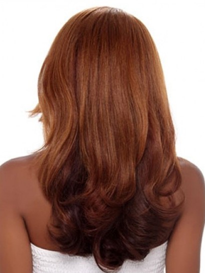 Layered Wavy Long Synthetic African American Wig