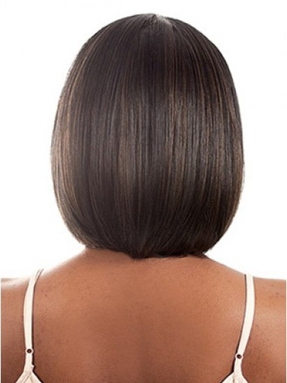 Capless Straight African American Wig