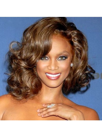 Lace Front Wavy African American Wig