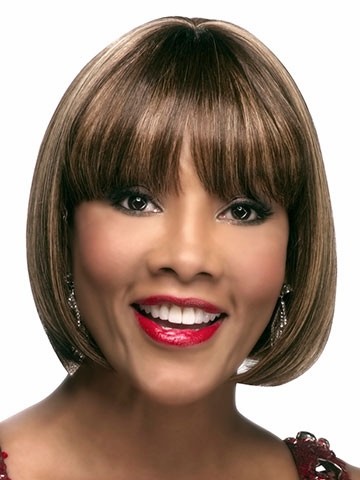 Straight Glamorous Lace Front African American Wig