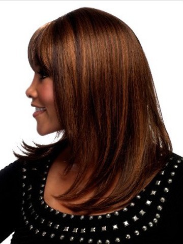 Modern Human Hair African American Wig