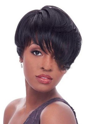 Affordable Capless Synthetic Straight Wig