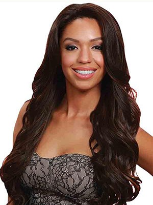 Chic Lace Front Wavy Synthetic Wig
