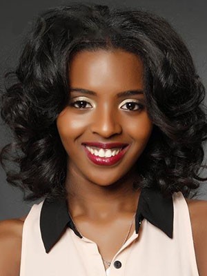 Comfortable Synthetic Medium Lace Front Wig