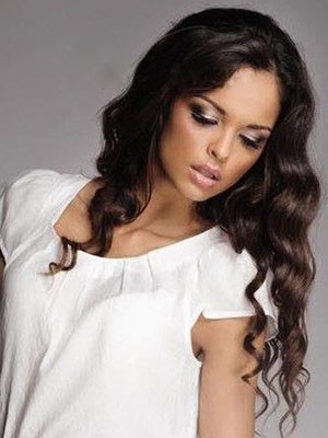 Modern Lace Front Wavy Synthetic Wig