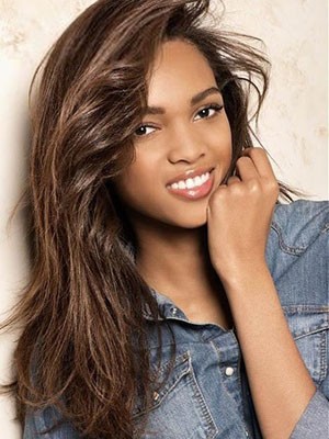 Comfortable Synthetic Lace Front Straight Wig