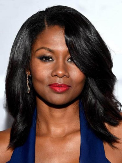 Durable Synthetic Wavy Lace Front Wig