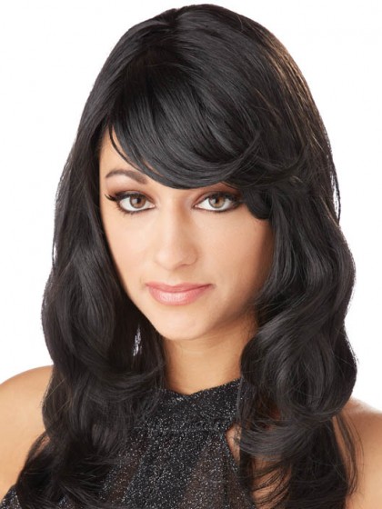 Most Popular Human Hair Wavy Capless Wig