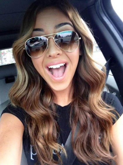 Adorable Lace Front Human Hair Wavy Wig